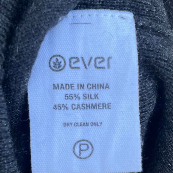 Gray Cashmere Sweater in Medium by Ever base layer - Picture 5 of 7